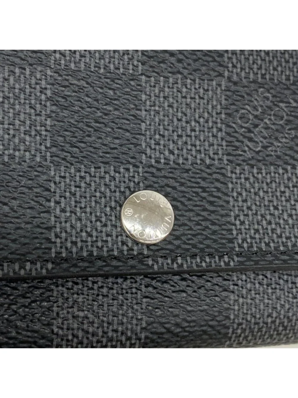 Louis Vuitton Key Case Damier Graphite Multicles 6 Black Gray Key Holder